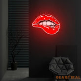 ’Taste of Your Lips’ Neon x Acrylic Artwork